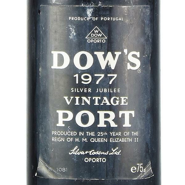Graham's 1985 & Dow's 1977 ビンテージポート2本セット 送料無料】1977年 グラハム ヴィンテージ ポート グラハム社GRAHAM