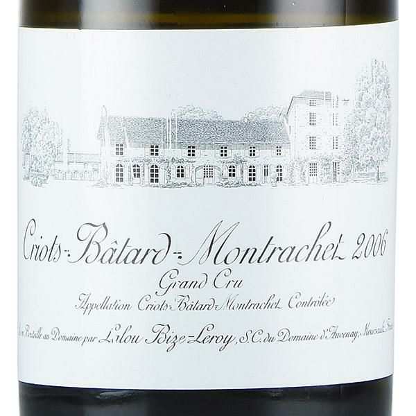ドーヴネ クリオ バタール モンラッシェ 2006 dAuvenay Criots Batard