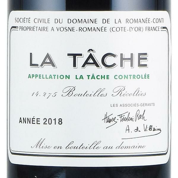 ロマネコンティ ラ ターシュ 2018 ドメーヌ ド ラ ロマネ コンティ