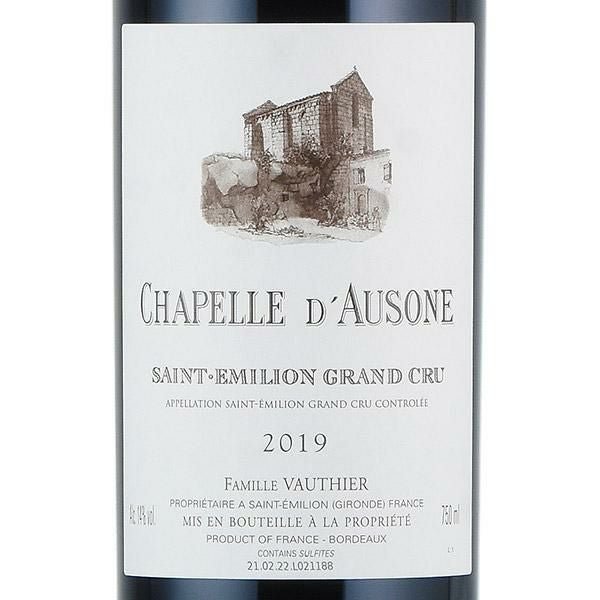 シャペル ドーゾンヌ 2019 シャトー オーゾンヌ Chateau Ausone