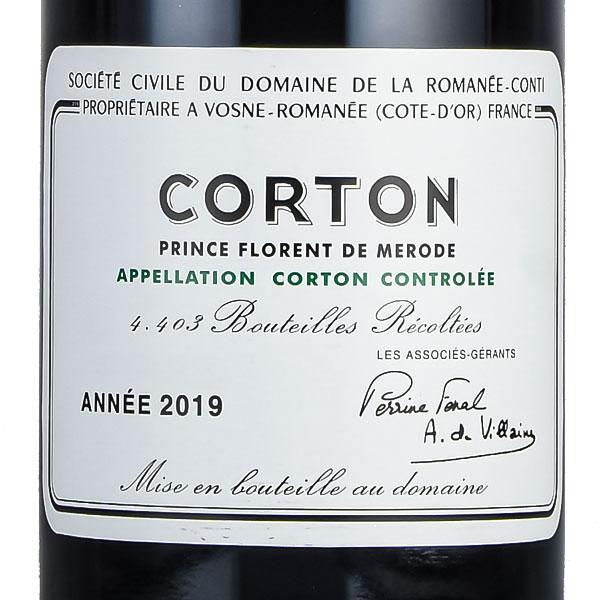 DRC CORTON 2019 ロマネ コンティ ブルゴーニュ ロマネコンティ コルトン 2019 正規品 ドメーヌ ド ラ ロマネ コンティ