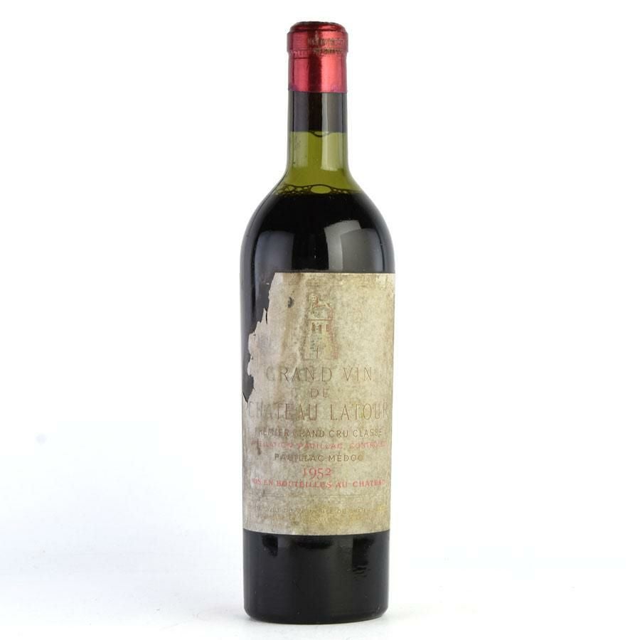 シャトー ラトゥール 1952 ラベル不良 Chateau Latour フランス