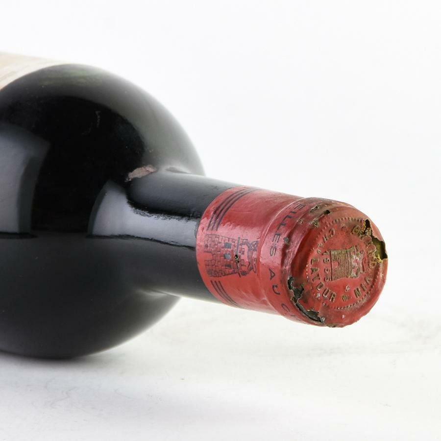 シャトー ラトゥール 1955 キャップシール不良 ラベル不良 Chateau