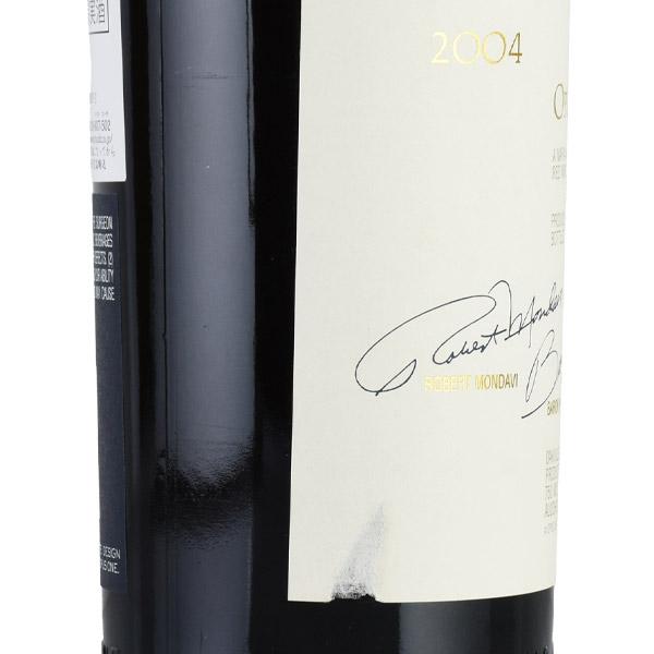 オーパス ワン 2004 ラベル不良 オーパスワン オーパス・ワン Opus One