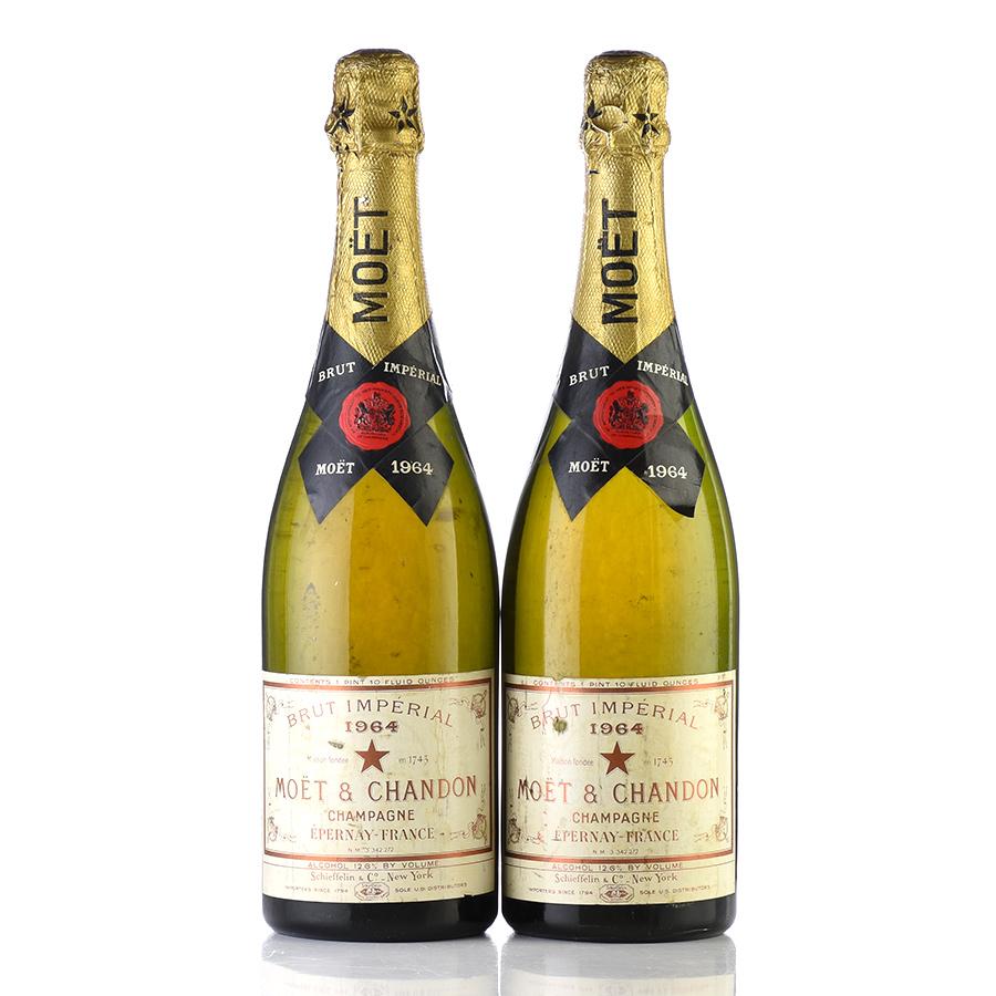 モエ エ シャンドン Moët & Chandon モエ エ シャンドン ブリュット 1964 ラベル不良 Moet&Chandon Brut