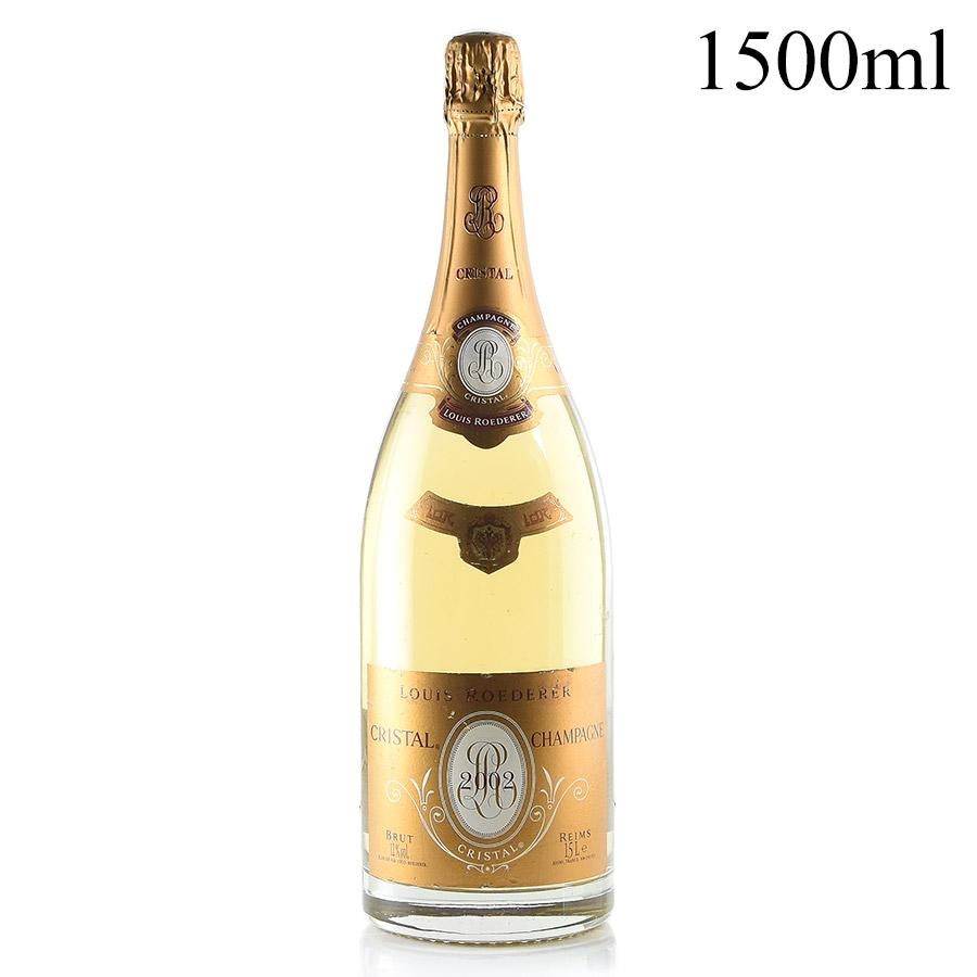 ルイ ロデレール クリスタル 2002 マグナム 1500ml ラベル不良