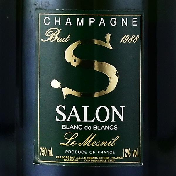 サロン ブラン ド ブラン 1988 ラベル不良 ブランドブラン Salon Blanc