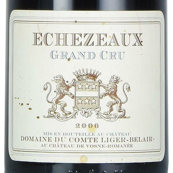 コント リジェ ベレール エシェゾー グラン クリュ 2006 ラベル不良