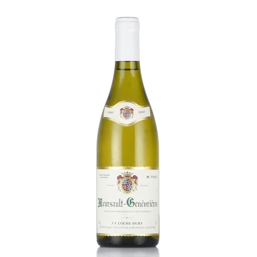【空瓶】1991 Merusant コシュデリ コシュ デュリ ムルソー プルミエ クリュ ジュヌヴリエール 2007