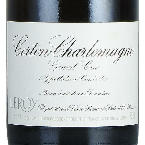 ルロワ ドメーヌ ルロワ コルトン シャルルマーニュ 2008 Domaine