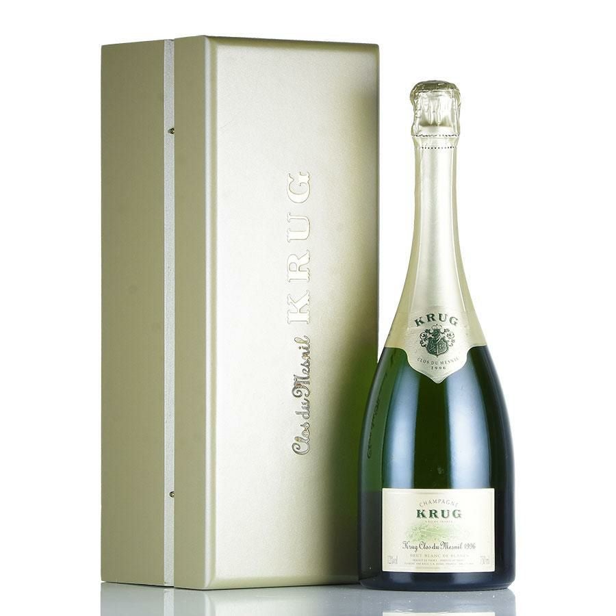 KRUG 1996 シャンパーニュ 専用ボックス付き クリュッグ クロ デュ メニル 1996 ギフトボックス クロ ド メニル