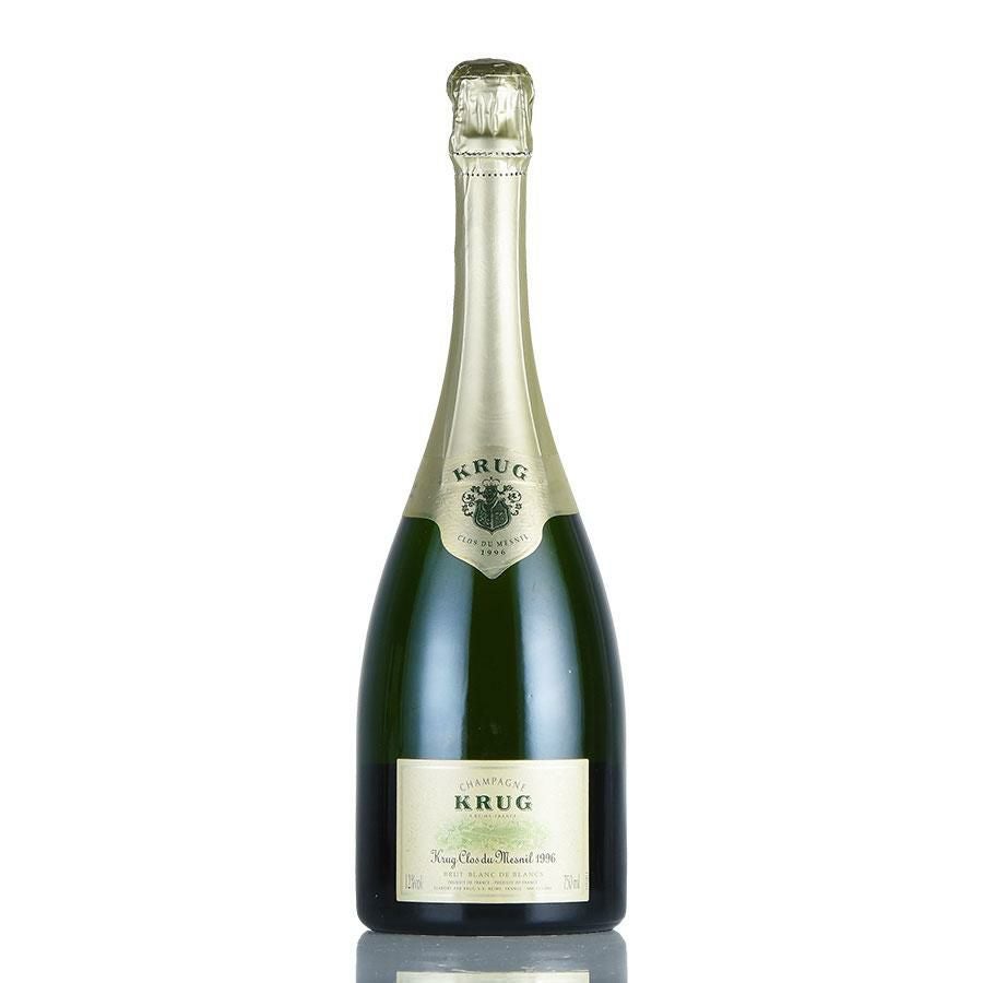 KRUG 1996 シャンパーニュ 専用ボックス付き クリュッグ クロ デュ メニル 1996 ギフトボックス クロ ド メニル
