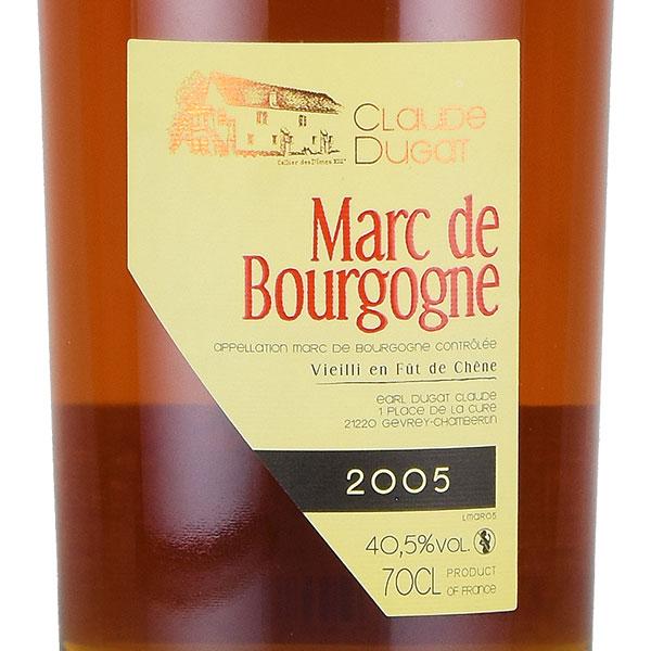 クロード デュガ マール ド ブルゴーニュ 2005 正規品 Claude Dugat