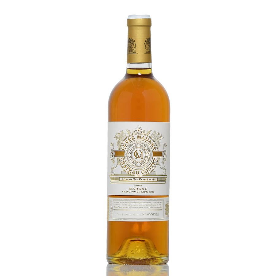 CHATEAU COUTET2009。 甘口ワイン フランス産 シャトー クーテ キュヴェ マダム 2009 木箱入り Chateau Coutet Cuvee