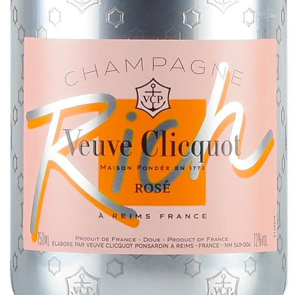 ヴーヴ クリコ リッチ ロゼ NV ヴーヴクリコ Veuve Clicquot Rich Rose