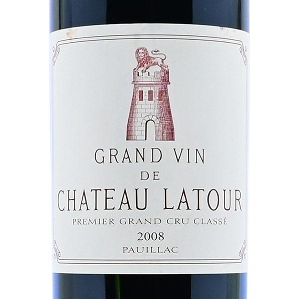未開栓 シャトーラトゥール2008 750ml RP95点 シャトー ラトゥール 2008 ラベル不良 Chateau Latour フランス