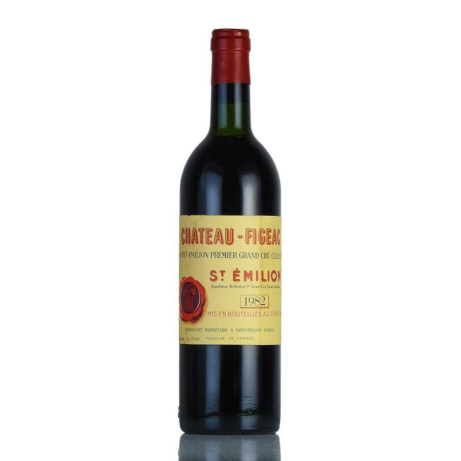 シャトー フィジャック 1982 ラベル不良 Chateau Figeac フランス