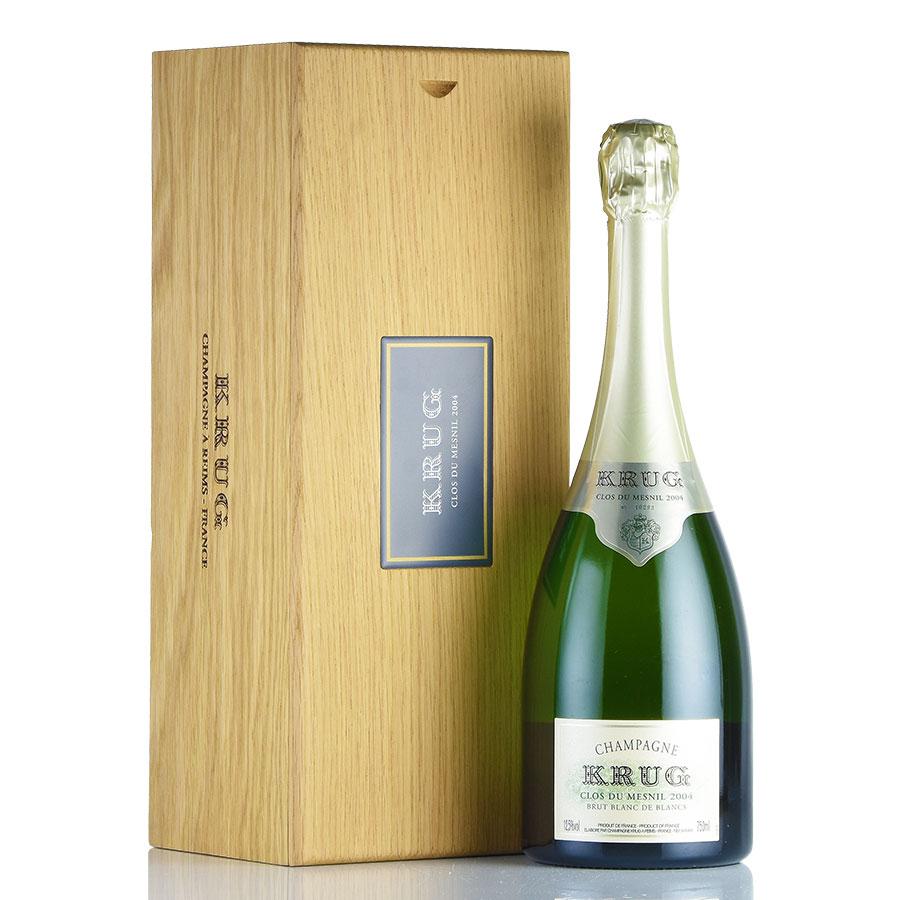 KRUG クリュッグ クロデメニル 2004 木箱 シャンパン TA1794 クリュッグ クロ デュ メニル 2004 木箱入り クロ ド メニル Krug Clos