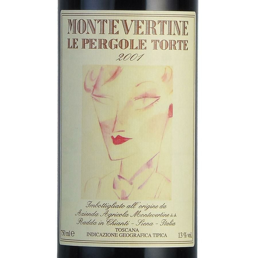 モンテヴェルティーネ レ ペルゴーレ トルテ 2001 Montevertine Le