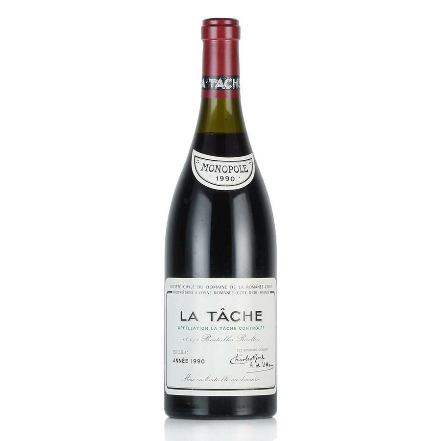 ロマネコンティ ラ ターシュ 1990 液面低め ラベル不良 ドメーヌ ド ラ