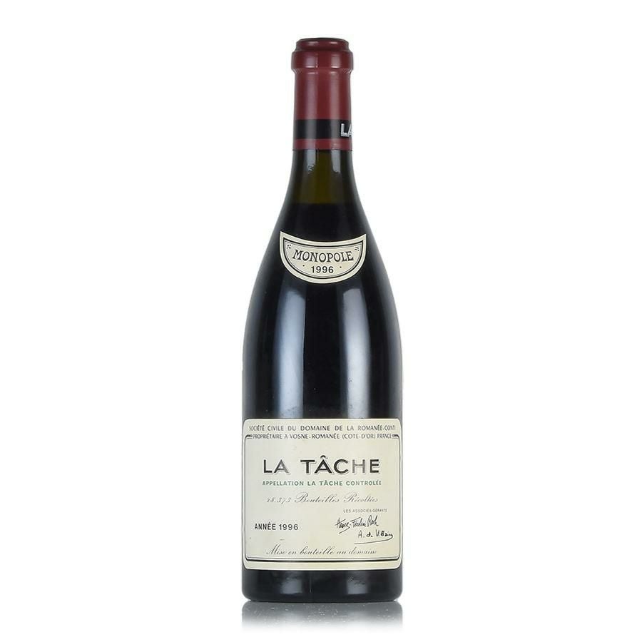 空き瓶　LA TÂCHE 1995 赤ワイン　DRC　ラ•ターシュ ロマネコンティ ラ ターシュ 1996 ラベル不良 ドメーヌ ド ラ ロマネ