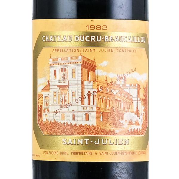 シャトー デュクリュ ボーカイユ 1982 Chateau Ducru Beaucaillou
