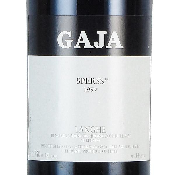 ガヤ バローロ スペルス 1997 ガイア ガイヤ Gaja Barolo Sperss