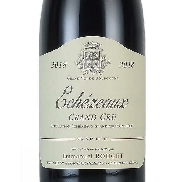 エマニュエル ルジェ エシェゾー グラン クリュ 2018 Emmanuel Rouget
