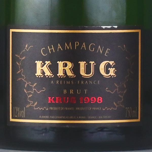 クリュッグ ヴィンテージ 1998 ギフトボックス Krug Vintage フランス