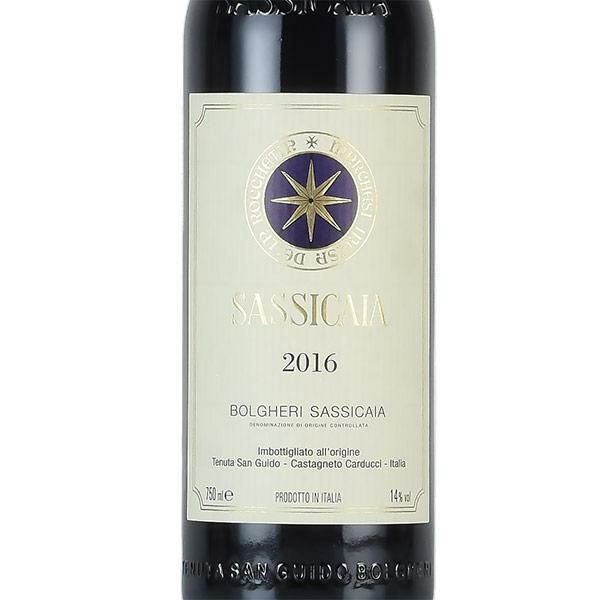 サッシカイア 2016 イタリア赤ワイン サッシカイア 2016 Tenuta San Guido Sassicaia イタリア 赤ワイン