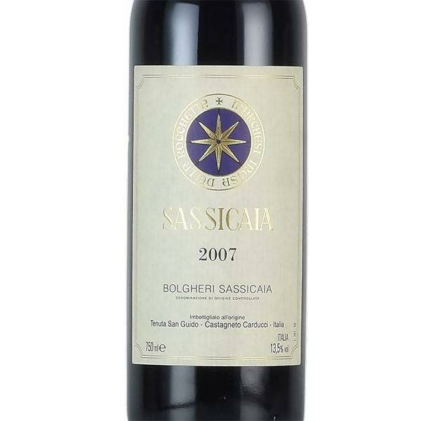 サッシカイア 2007 Tenuta San Guido Sassicaia イタリア 赤ワイン