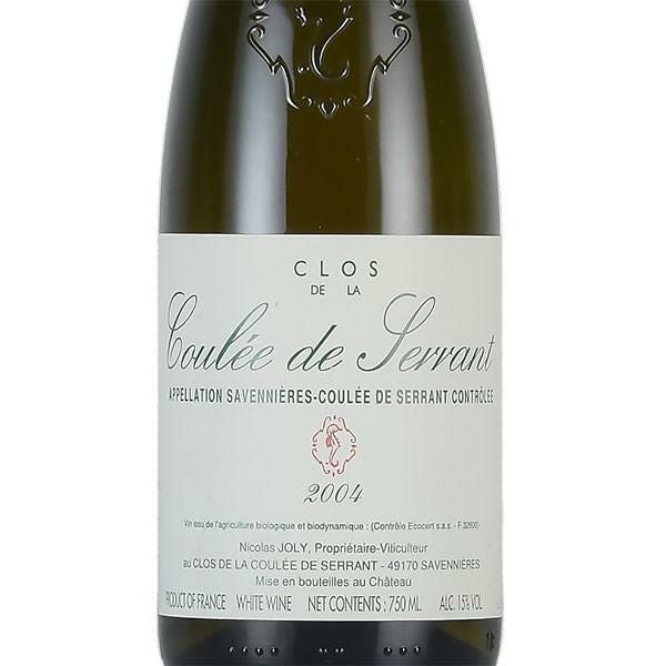 ニコラ ジョリー クロ ド ラ クレ ド セラン 2004 Nicolas Joly Clos