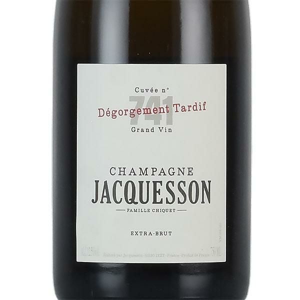 ジャクソン キュヴェ #741 ブリュット デゴルジュマン タルディフ NV