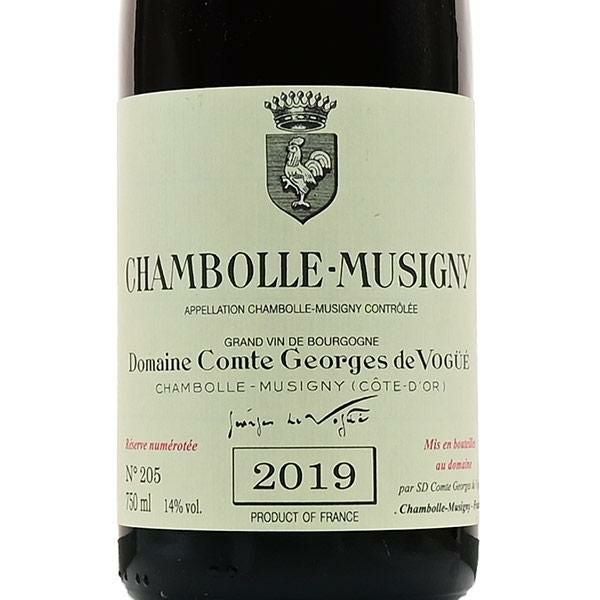 コント ジョルジュ ド ヴォギュエ シャンボール ミュジニー 2019 Comte