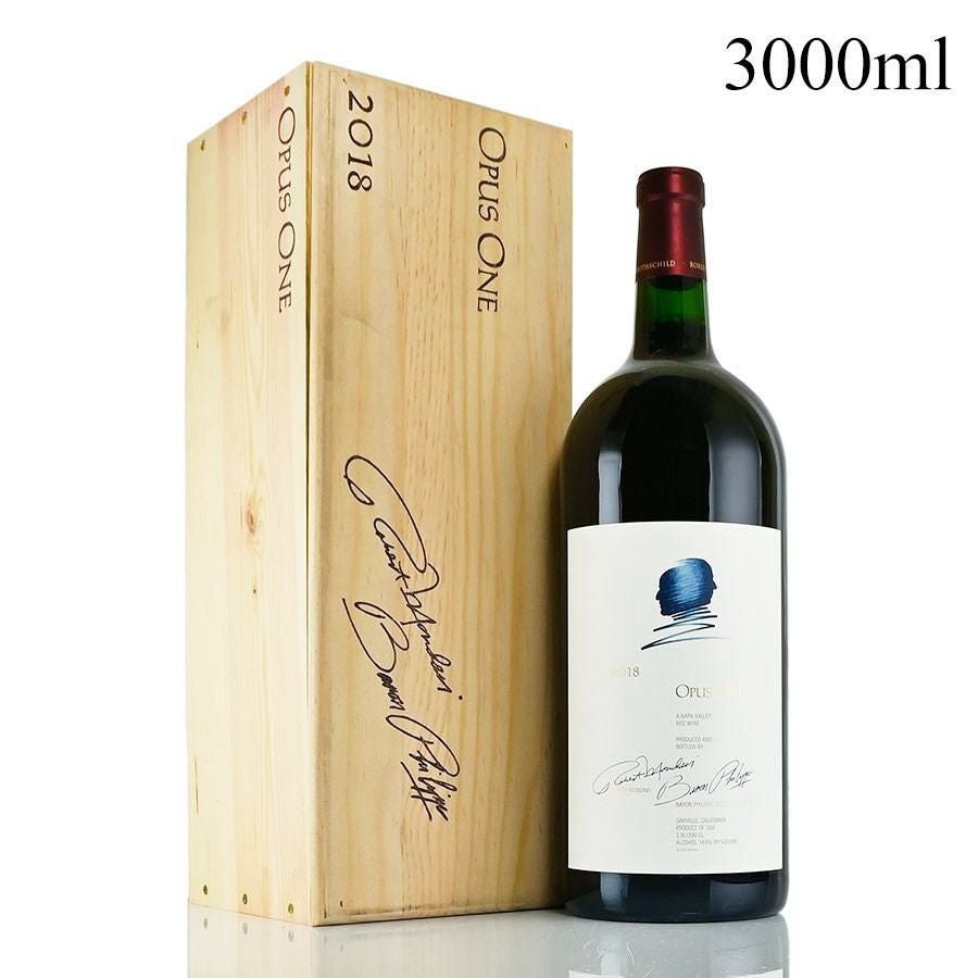オーパス ワン 2018 ダブルマグナム 3000ml 木箱入り オーパスワン