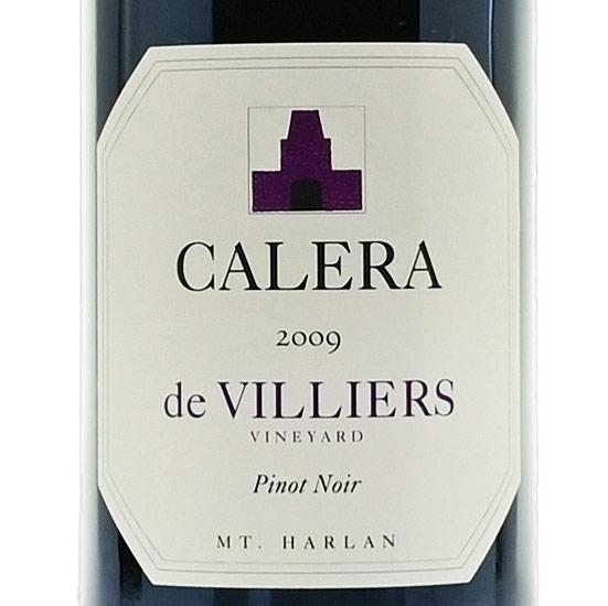 カレラ ピノ ノワール ド ヴィリエ 2009 ピノノワール Calera Pinot カレラ ピノ ノワール ド ヴィリエ 2009 ピノノワール Calera Pinot