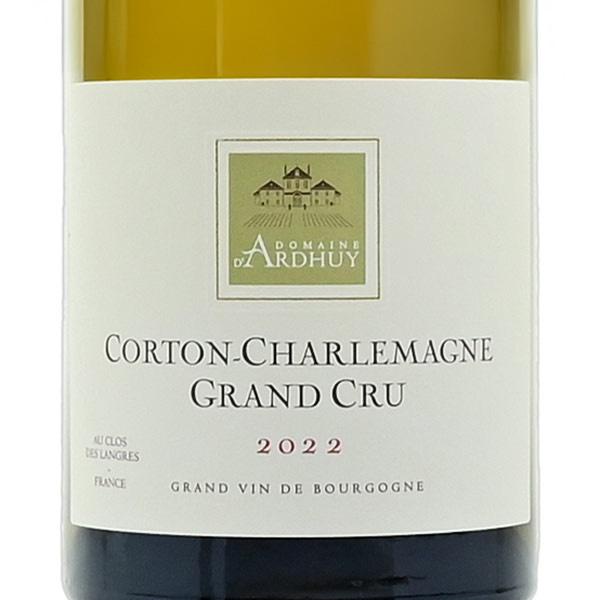 ダルデュイ　コルトン シャルルマーニュ 2022 750ml ダルデュイ コルトン シャルルマーニュ グラン クリュ 2022 dArdhuy