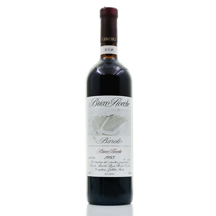 チェレット バローロ ブリッコ ロッケ 1993 ラベル不良 Ceretto Barolo