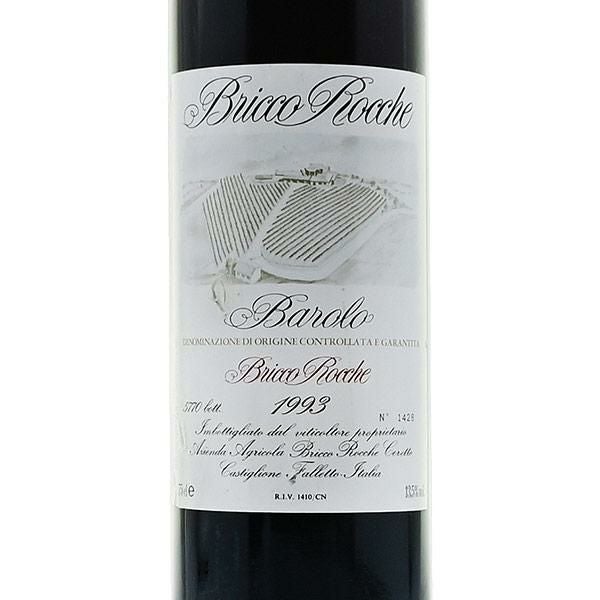 チェレット バローロ ブリッコ ロッケ 1993 ラベル不良 Ceretto Barolo