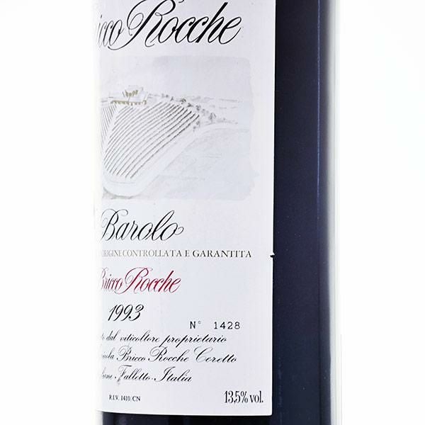 チェレット バローロ ブリッコ ロッケ 1993 ラベル不良 Ceretto Barolo
