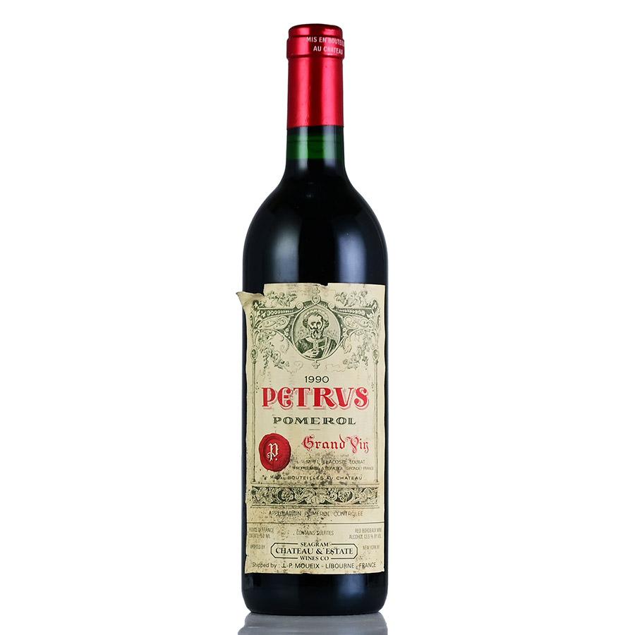 ペトリュス 1990 ラベル不良 シャトー ペトリュス Petrus フランス