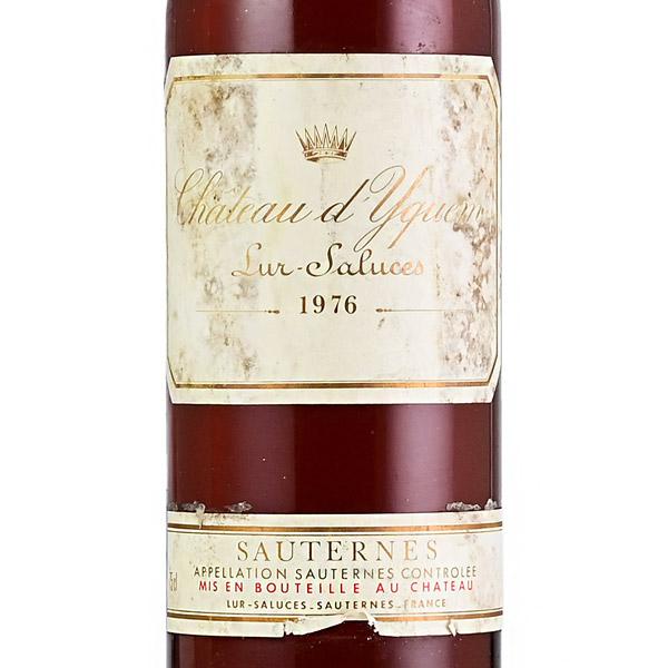 シャトー ディケム 1976 ラベル不良 イケム Chateau dYquem フランス