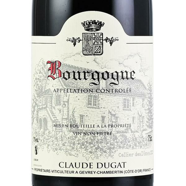 クロード デュガ ブルゴーニュ ルージュ 2015 Claude Dugat Bourgogne