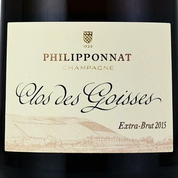 フィリポナ クロ デ ゴワセ 2015 Philipponnat Clos des Goisses
