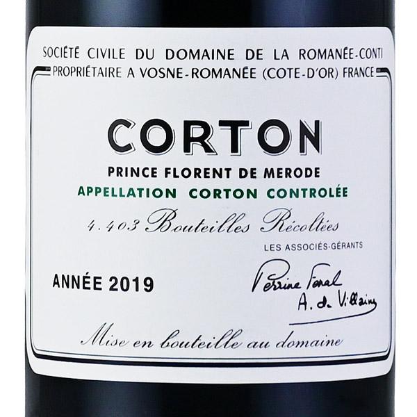 2014 DRC CORTON コルトン ロマネ コンティ コルトン　 13％ ロマネコンティ コルトン 2019 ドメーヌ ド ラ ロマネ コンティ DRC