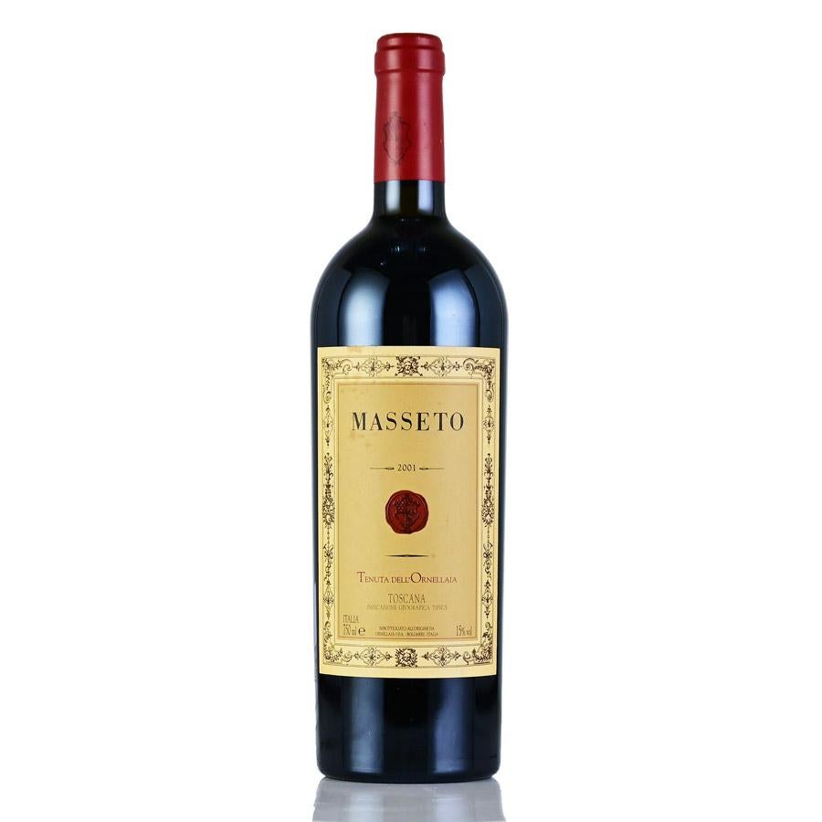 マッセート 2001 ラベル不良 マセト マセット Ornellaia Masseto
