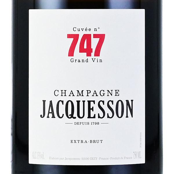 ジャクソン キュヴェ #747 エクストラ ブリュット NV Jacquesson Cuvee