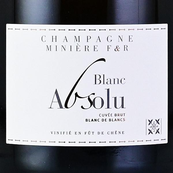 ミニエール ブラン アブソリュ NV Miniere F&R Blanc Absolu フランス