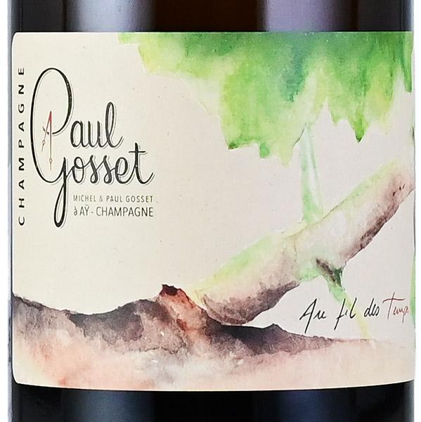 ポール ゴッセ オー フィル デ トン レテ NV Paul Gosset Au Fil des