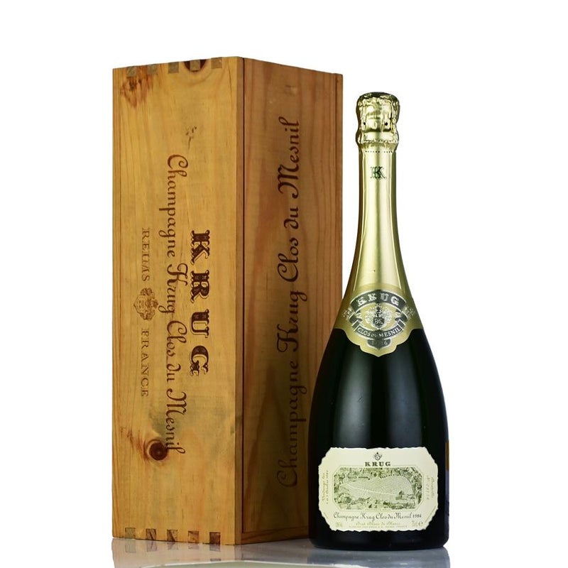 クリュッグ クロ デュ メニル 1986 木箱入り クロ ド メニル Krug Clos 